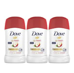 Dove Go Fresh Apple Stick Deodorant Antiperspirant 40ml Select Quantity