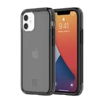 Incipio Slim Case Compatible with iPhone 12 Mini (5.4 Inches) [4.25 m Drop-Resistant I Qi Compatible Cover I Extremely Robust Mobile Phone Case I Shock-Absorbing Case] Transparent/Black