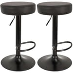 Tabouret de bar hauteur réglable Mumford (Lot de 2)