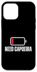 Coque pour iPhone 12 mini Capoeira Coach Batterie Faible Besoin de Capoeira