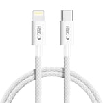 Tech-Protect Ultraboost Lite 27W / 3A Lightning til USB-C-Kabel 1m - Grå