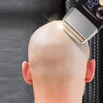 2-in-1 Electric Foil Bald Head Beard Trimmer LCD Razor For Men GDS