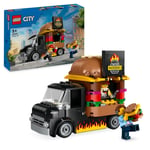 LEGO City Burger Van, Food Truck Toy for 5 Plus Year Old Boys & Girl (US IMPORT)