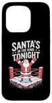 iPhone 15 Pro Christmas Boxing Santa's In The Ring Tonight Case