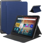 Étui De Protection Pour Tablette De 8"" Avec Fonction Veille/Réveil Automatique, Ne Convient Pas Pour Tablette Tcl, Nokia Ipad Samsung, Avant Pliable En Cuir Et Arrière En Tpu Souple Pour