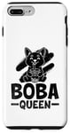 Coque pour iPhone 7 Plus/8 Plus Boba Queen - Thé au lait pour chien - Pour amoureux des perles