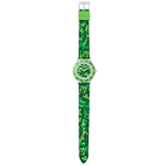 Minecraft Barn/Kids Creeper Analog Klocka En Storlek Grön/ Green/White One Size