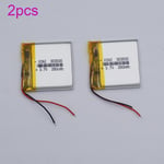 2pcs 3.7V 280mAh 1.03Wh Li Battery 303030 Li-pol For GPS Bluetooth Headset LED