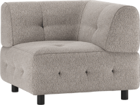 Louis Modulære sofa Hjørneelement, grov melange kaffe H73x90x90 cm