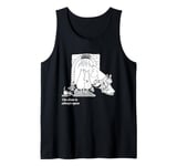 Moomin 80th Anniversary Moomintroll & Co By The Fireplace Tank Top