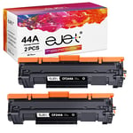 ejet 44A Compatible Toner Cartridges for HP CF244A 44 A for LaserJet Pro M15w M15a M28w M28a Printer (Black, 2-Pack)