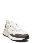 Theo Trainer Låga Sneakers Cream Michael Kors