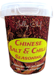 Chinese Salt Chilli Pepper Seasoning, Red Chips Takeaway Salt - 350g Bucket!