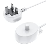 For Oral B Braun Electric Toothbrush Charger Adapter Plug UK 3757 Base for Oral-