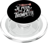 Je Peux Pas J’ai Trompette Femme Humour Trompettiste Cadeau PopSockets PopGrip pour MagSafe