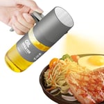 AiQInu Spray Huile Cuisine en Verre, Vaporisateur d'Huile - 250ml Spray Huile Cuisine avec Pulvérisateur Fins, BPA Gratuit, Idéal pour Huile d'Olive, Vinaigre, et Assaisonnements