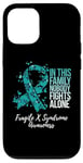 Coque pour iPhone 12/12 Pro Family Support Ruban de sensibilisation au syndrome X fragile