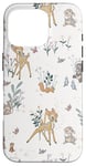 Coque pour iPhone 16 Pro Disney Bambi et Thumper Floral