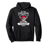 Funny Halloween Skull Let The Pirate Shenanigans Begin Pullover Hoodie