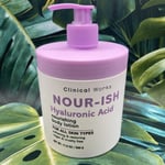 Clinical Works Nourish Hyaluronic Acid Body Lotion With Pump Nourishing 500g