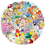 100st stickers klistermärken - Pokemon - Cartoon multifärg