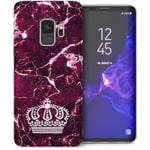 Mobilskal Samsung Galaxy S9 Marble Crown