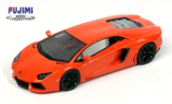 True Scale Model 1/43 LAMBORGHINI AVENTADOR LP700-4 2012 ARANCIO FUJIMI