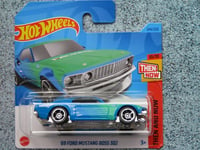 Hot Wheels H3Q 244 1969 FORD MUSTANG BOSS 302 blue Falken 2023 244/250 CaseQ