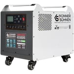 Centrale électrique portable ks 2000PS avec batterie intégrée LiFePO4, puissance nominale de 2000 w, batterie de 1920 Wh (75 Ah, 25,6 v), 230 v 50