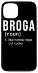 iPhone 13 Broga yoga for real Men matching bros Namaste Boys Bromance Case