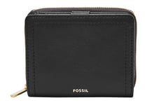 Fossil Portefeuille pour femme Logan, cuir Multifunction noir 11.1 cm L x 2.5 cm L x 8.9 cm H SL7923001