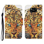 Yellow Leopard Yhteensopiva Xiaomi Poco X3 Nfc -Nahkakotelon Kanssa