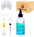 Nettoyeur De Tête D'Impression - 100 Ml - Liquide De Nettoyage Pour Tête D'Impression Epson Hp Canon Brother - Pour Imprimante Jet D'Encre - Seringues De 5 Ml