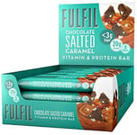 FULFIL Vitamin And Protein Bar 15 X 55g Bars Chocolate Salted Caramel Flavour 2