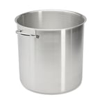 De Buyer - Marmite sans couvercle en inox PRIM'APPETY - 36 cm - Sans PFAS, Inox 18/10 de Qualité Professionnelle, Fond Magnétique Épais pour Cuisson Maîtrisée, Tous Feux + Four, Finition Poli Brossé