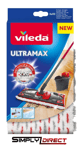 Vileda Ultramax 2in1 Pack Spray Replacement Microfibre Pads Mop Head Refill NEW