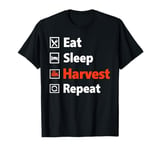 Harvest on Repeat Farm Life T-Shirt