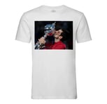 T-Shirt Homme Col Rond Trophee Grand Chelem Novak Djokovic Tennis Superstar Sport