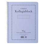 Kollegieblock A4 90g 70 blad linjerat TF, 5-pack