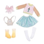 Glitter Girls Elula Sweet Dazzle Tutu et Pull de Luxe – Vêtements et Accessoires de poupée de 36 cm pour Filles à partir de 3 Ans, Uni, GG50121Z, Coloris Assortis