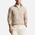 Polo Ralph Lauren Half-Zip Double-Knit Cotton-Blend Jersey Sweatshirt - XXL