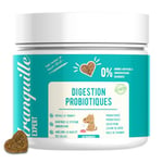 Tranquille Expert Digestion - Friandises Probiotiques pour Chiens, Complément Alimentaire avec des FOS Prébiotiques, de l'huile de Saumon et de la levure de bière. 60 friandises.