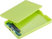 USB 2.0 Boîtier Externe pour Disque Dur 2.5'' Pouces, Disque Dur Externe 480 Mbps Transmission Supporte Disque Dur SATA 2,5 Pouces pour Windows 98 / SE/ME / 2000 / XP/Vista / 7/8/10(Vert)