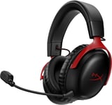 HyperX Cloud III Trådløs Headset Sort Rød