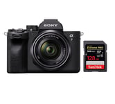 Kit Sony Alpha A7 IV 28-70 mm + SanDisk 128 Go Extreme Pro SDXC UHS-II U3 300 Mo/s