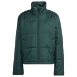 adidas Originals Jakke Puffer Kort - Mineral Green Dame, størrelse 40