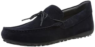 Geox Uomo Snake Mocassino Moccasin, Navy, 6.5 UK