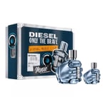 Diesel Only The Brave Men's Aftershave Gift Set (125ml EDT + 35ml EDT)