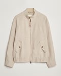 GANT Linen Harrington Jacket Dry Sand