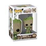 Funko Pop! Marvel: Wag - Iron Man - We are Groot - Figurine en Vinyle à Collectionner - Idée de Cadeau - Produits Officiels - Jouets pour Les Enfants et Adultes - TV Fans